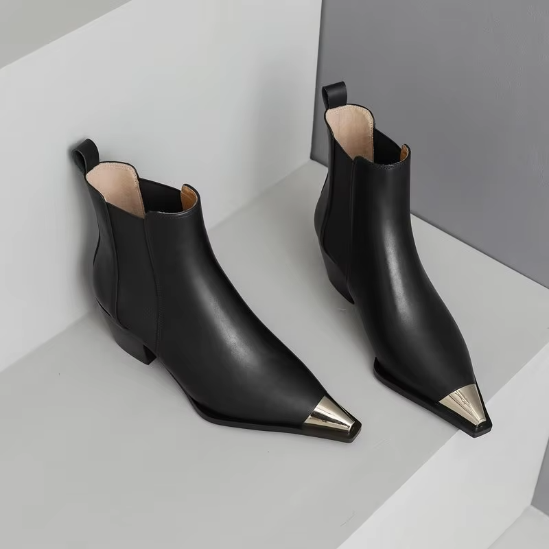 Verona Point Lederstiefel