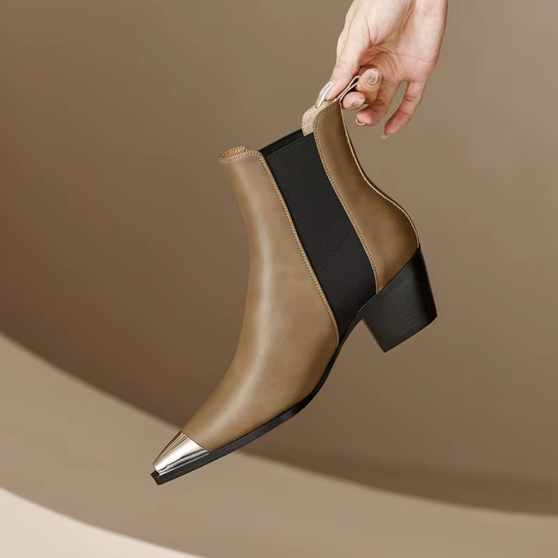 Verona Point Lederstiefel