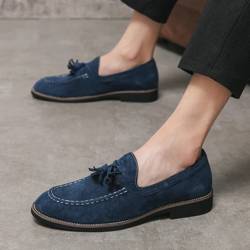 Belmont Tassel Wildleder-Loafer