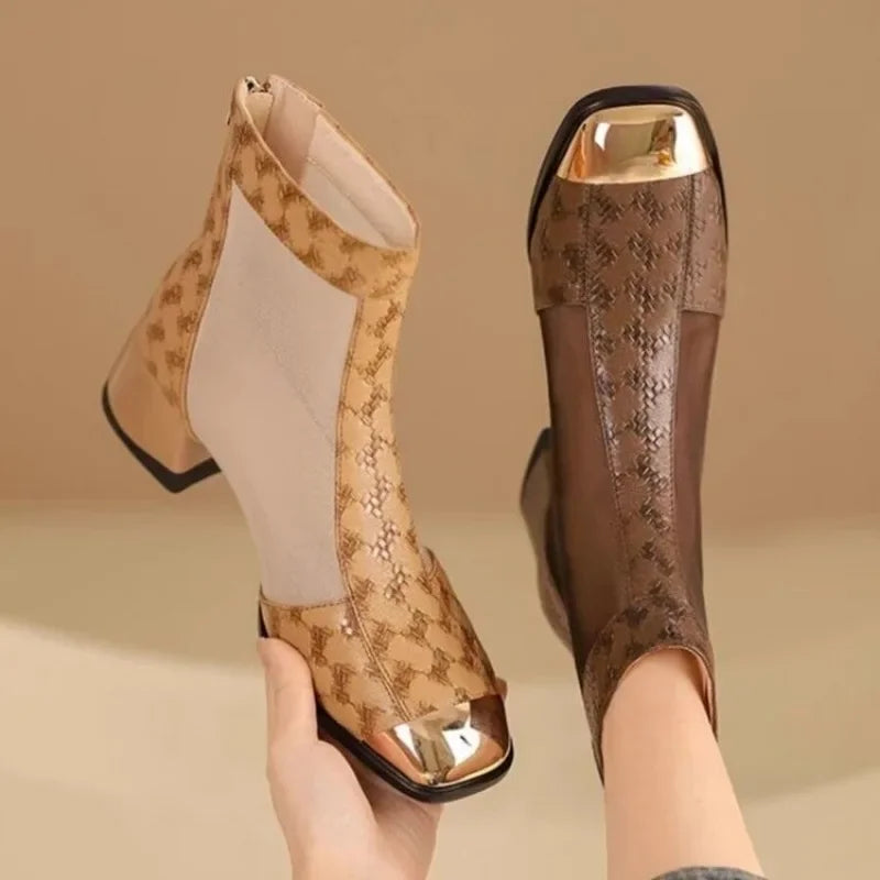 Celeste Mesh-Ankle-Boots